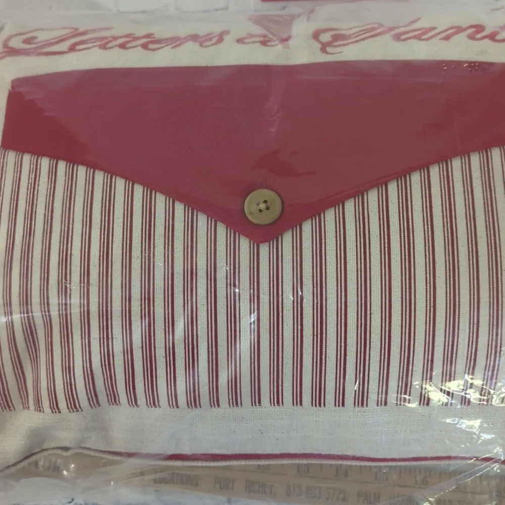 New Letters to Santa Pillow in Sealed Package 18.5